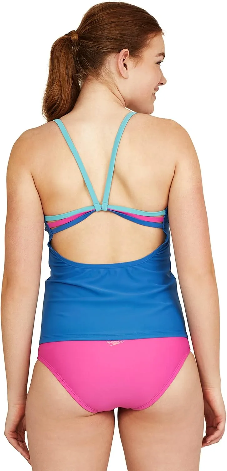 Speedo Women's Swimsuit Top Tankini Scoop Neck