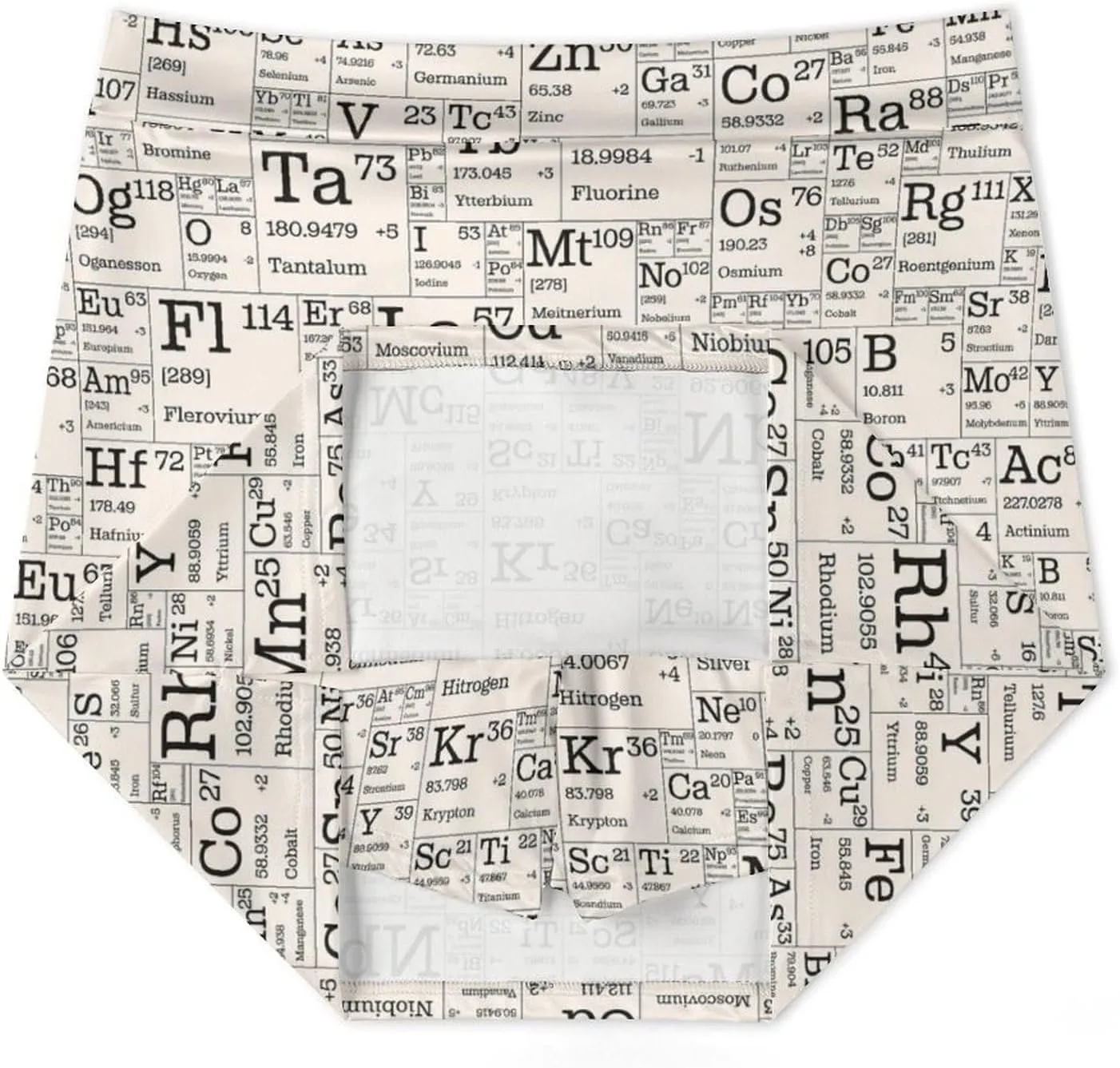 Table of Chemical Elements Women's Mini Tennis Skirt with Shorts Underneath Athletic Workout Cute Skorts
