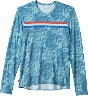 Terry Cycling Jersey Mens Soleil Long Sleeve Bike Top, UPF 50  Sun Top, Moisture Wicking, Quick Dry Hiking Biking Shirt