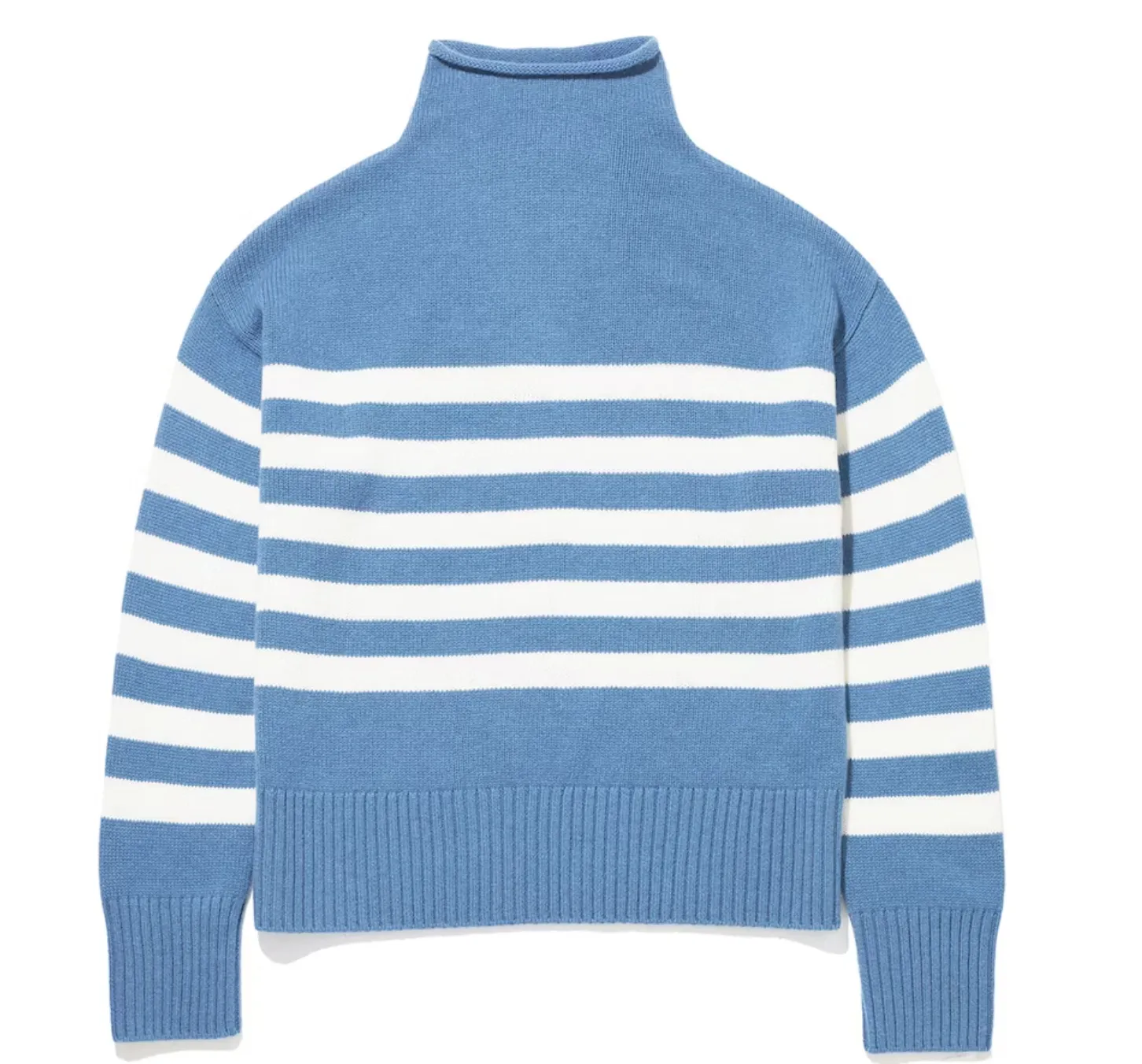 The Lucca ~ French Blue/Cream