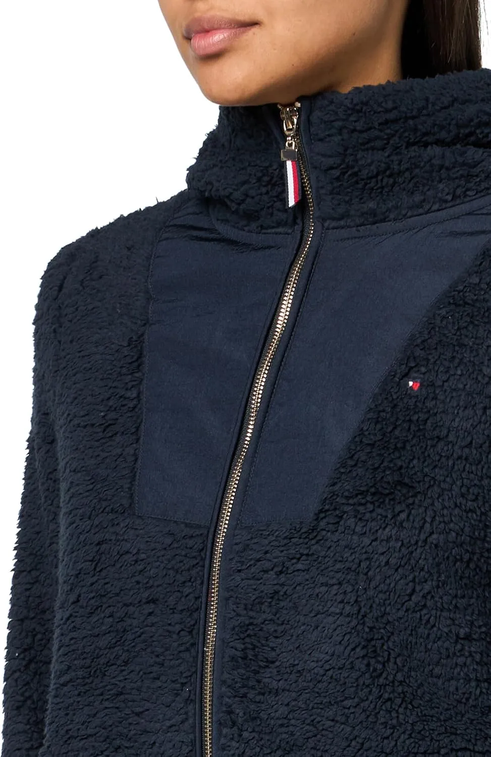 Tommy Hilfiger Women's Sportswear Roll Tab Top