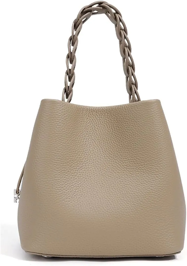 Vintage Bucket Bag, Top Handle Handbag