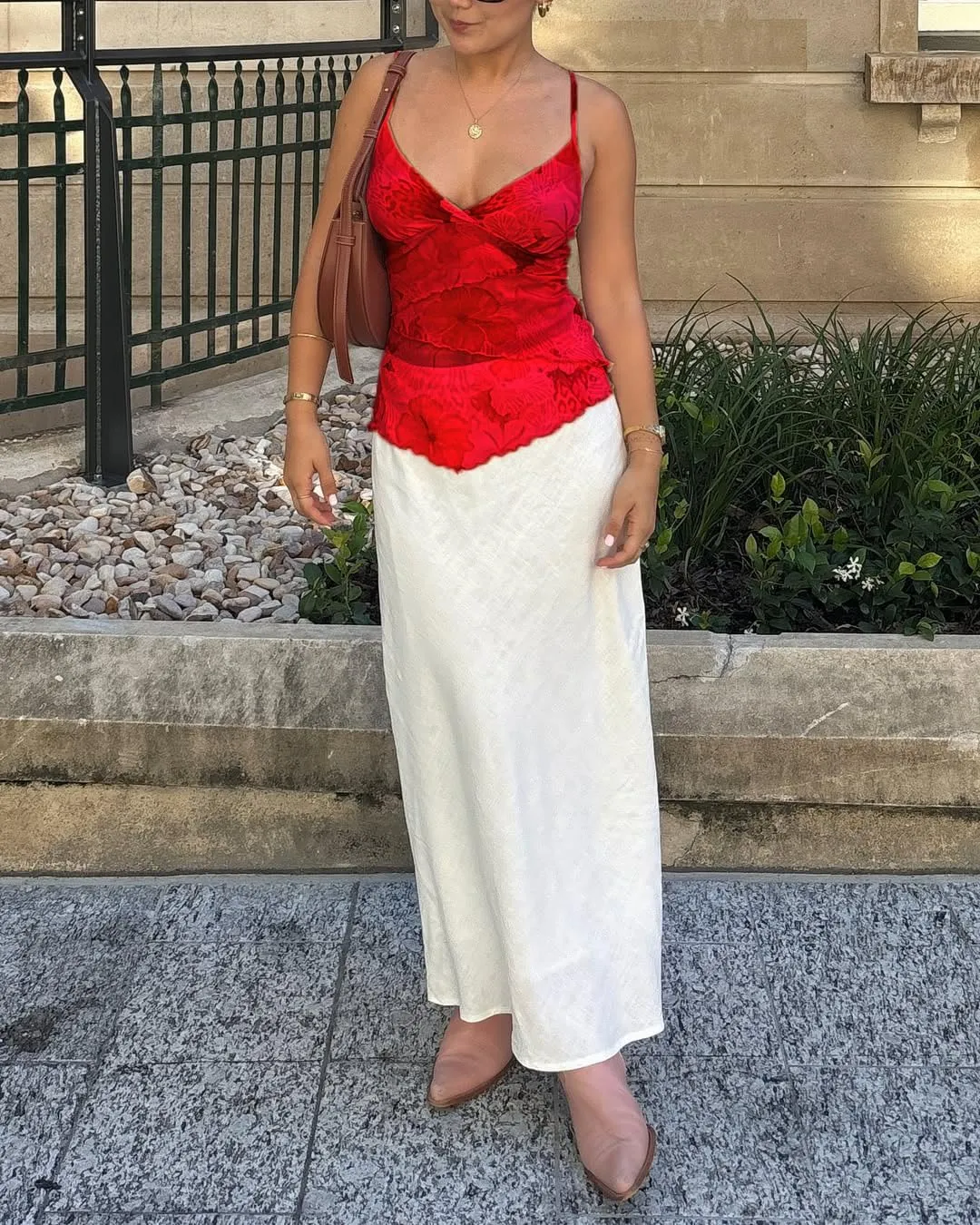 Women Floral Print Camisole Sheer Mesh Ruffle Tank Top V-Neck Spaghetti Strap Y2K Backless Top Sexy Slim Fit Shirt