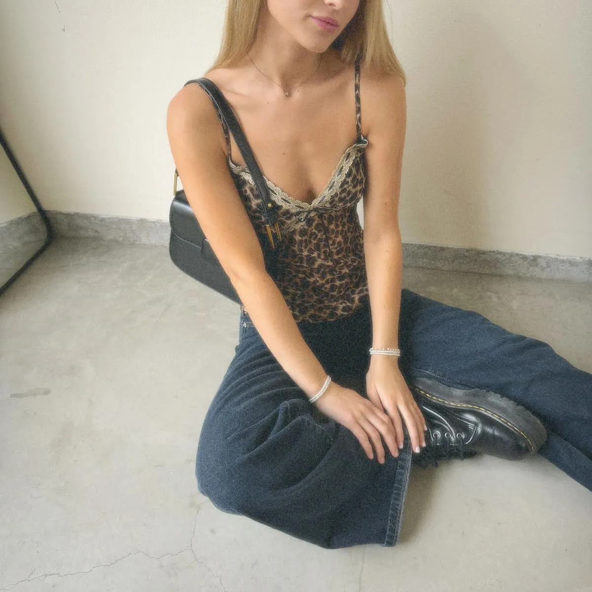 Women Y2k Cami Tank Top Sexy Leopard Print Lace Trim Sleeveless Cami Top Summer Going Out Camisole Coquette Clubwear