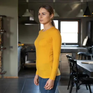 Women's 160 Thermal Long Sleeve Crew Yellow