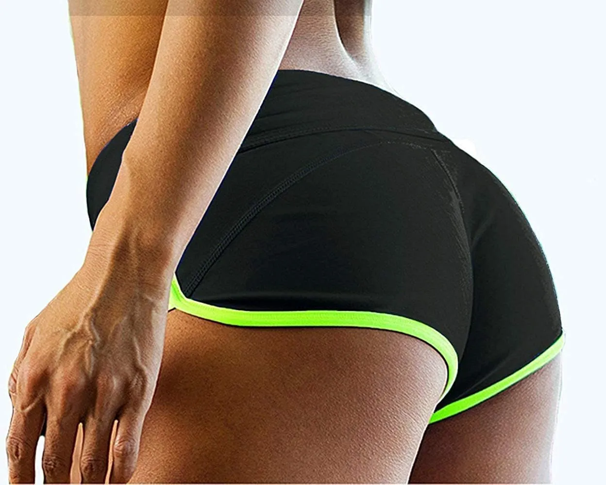 Women's Active Shorts Fitness Sports Yoga Booty Shorts for Running Gym Workout