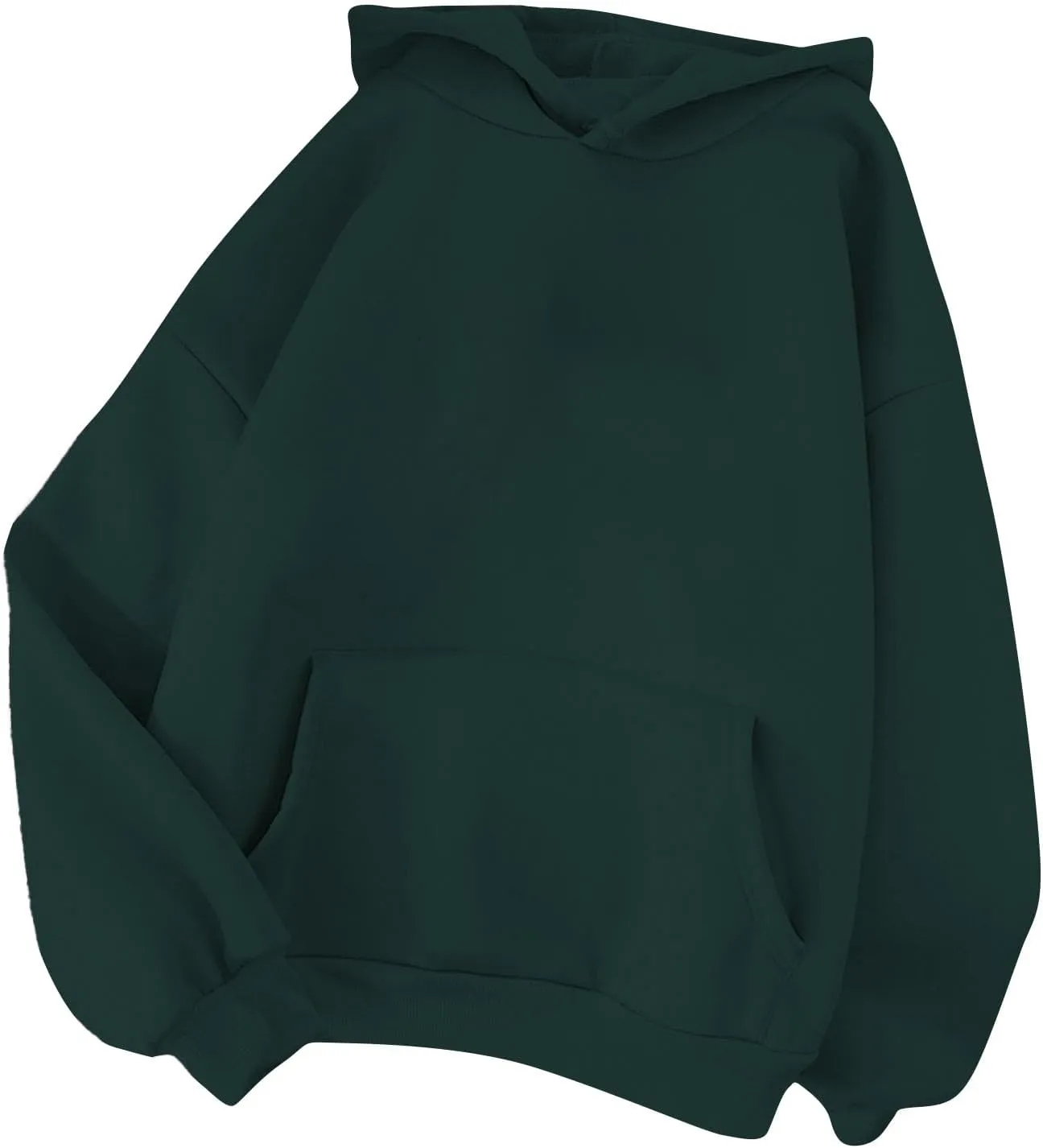 Womens Cute Hoodies Casual Plus Size Pullover Solid Color Basics Clothing Fashion Preppy Clothes Fall Outfits