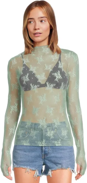 Women's Lady Lux Layering Top, Mermaids Tail