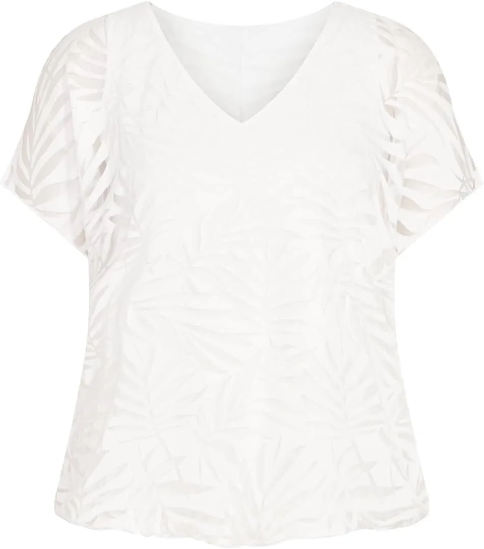 Women's Plus Size Elora Burnout Top
