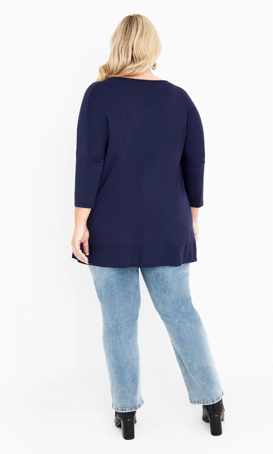 Women's Plus Size Sheila Mix Media Top