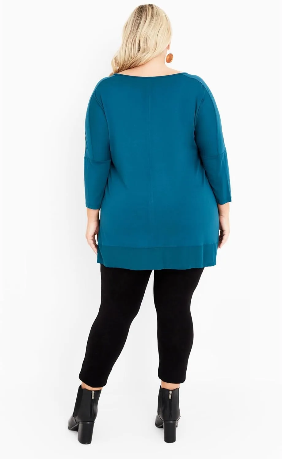 Women's Plus Size Sheila Mix Media Top