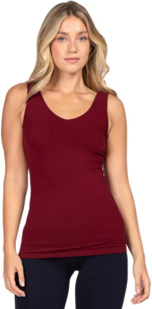 Women's Stretchy Seamless Tank Top. One Size