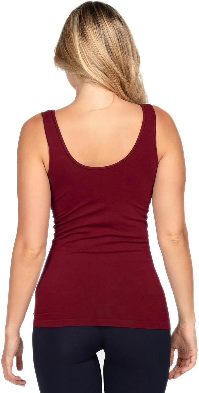 Women's Stretchy Seamless Tank Top. One Size