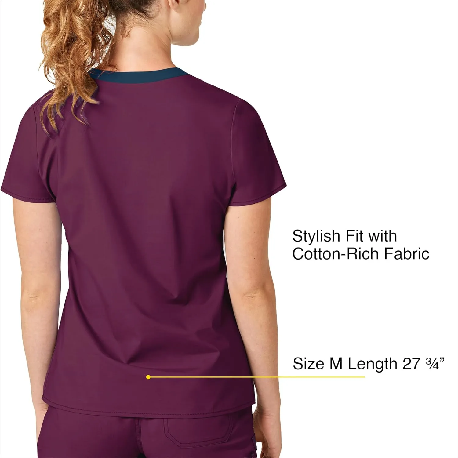 WonderWink Women's Wonderflex Verity Scrub Top