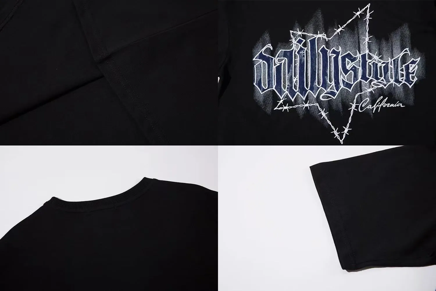Y2K Shirts Oversized Tshirt for Men Graphic Tee Streetwear Thick Cotton Top