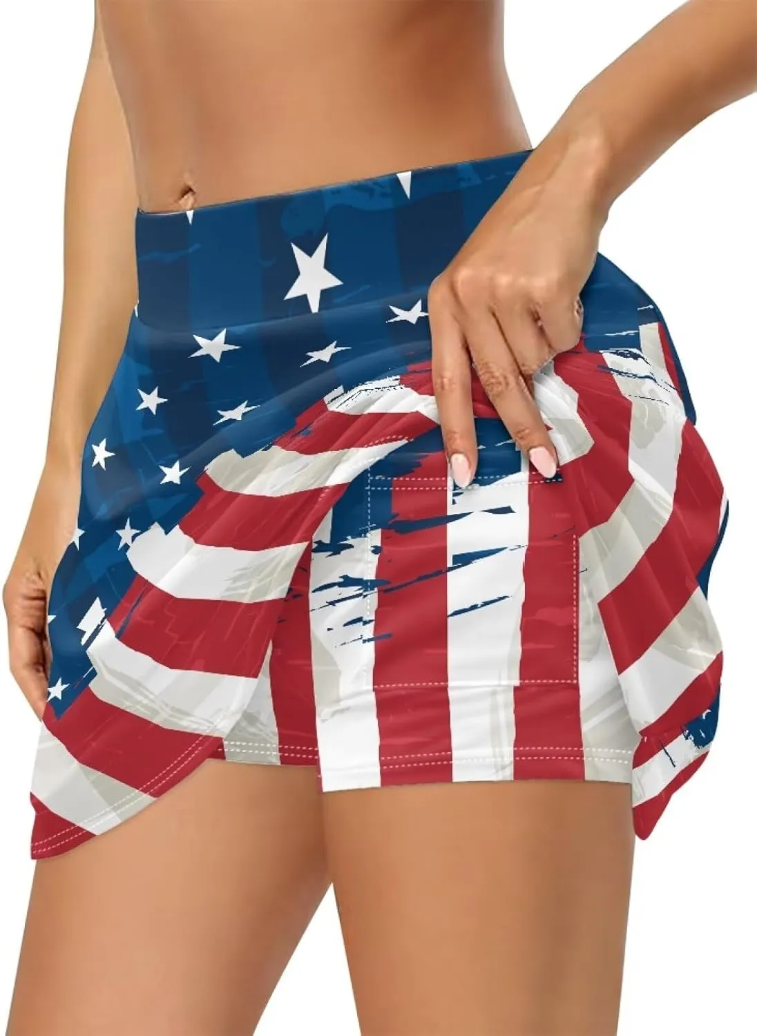 ZFRXIGN Athletic Skorts for Women XS-3XL High Waist Golf Skirt with Shorts Summer Skorts with Pocket