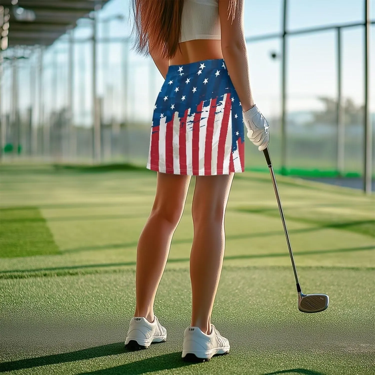 ZFRXIGN Athletic Skorts for Women XS-3XL High Waist Golf Skirt with Shorts Summer Skorts with Pocket